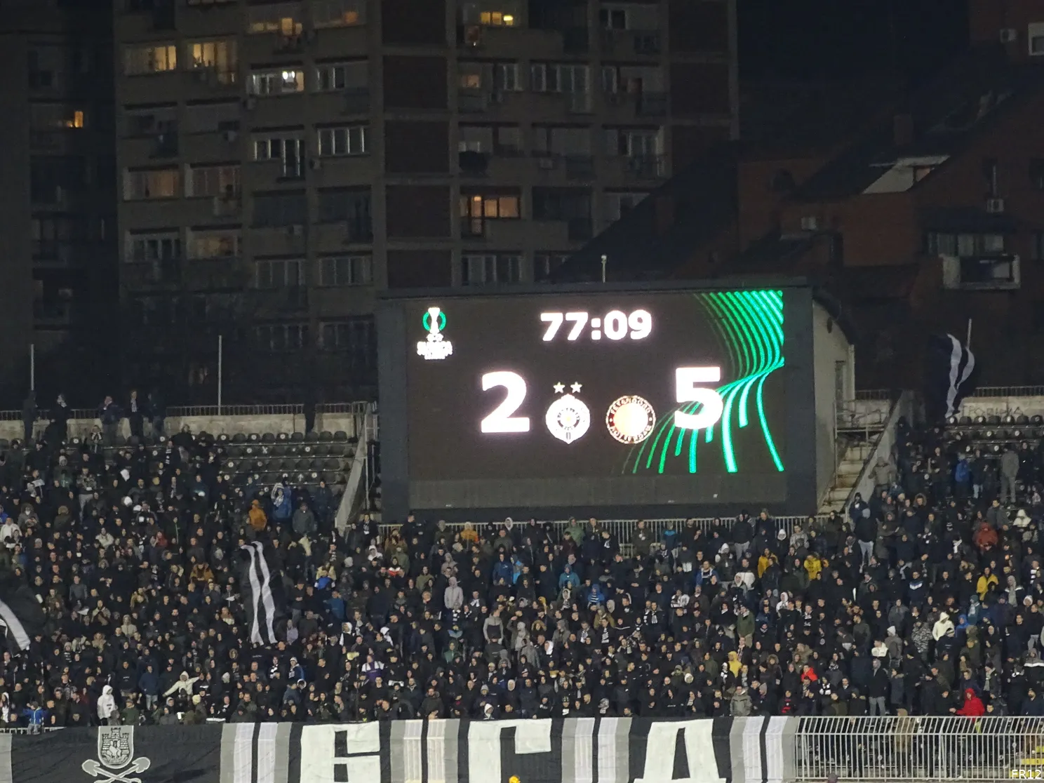 Fotoverslag FK Partizan - Feyenoord online