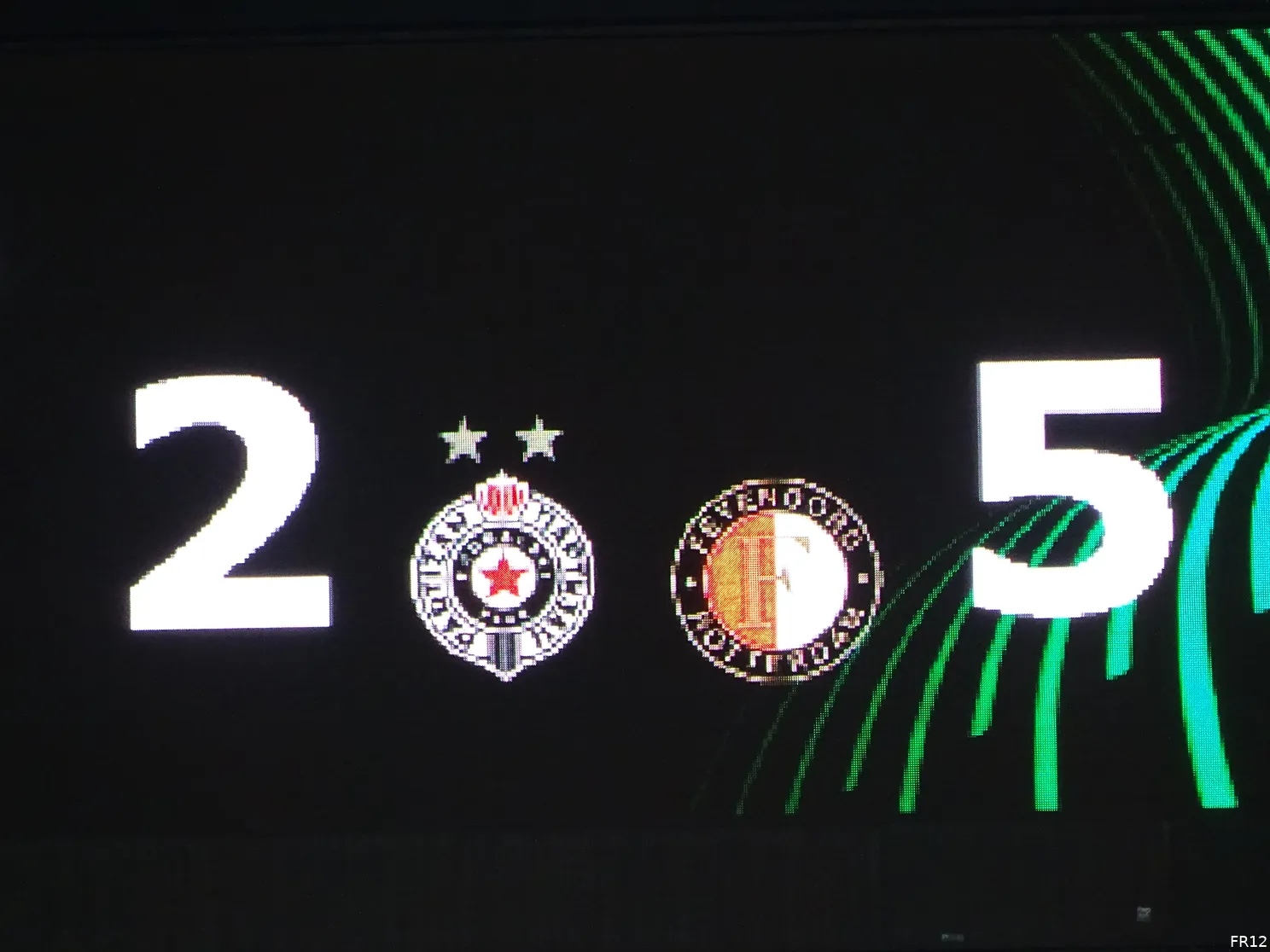 Fotoverslag FK Partizan - Feyenoord online