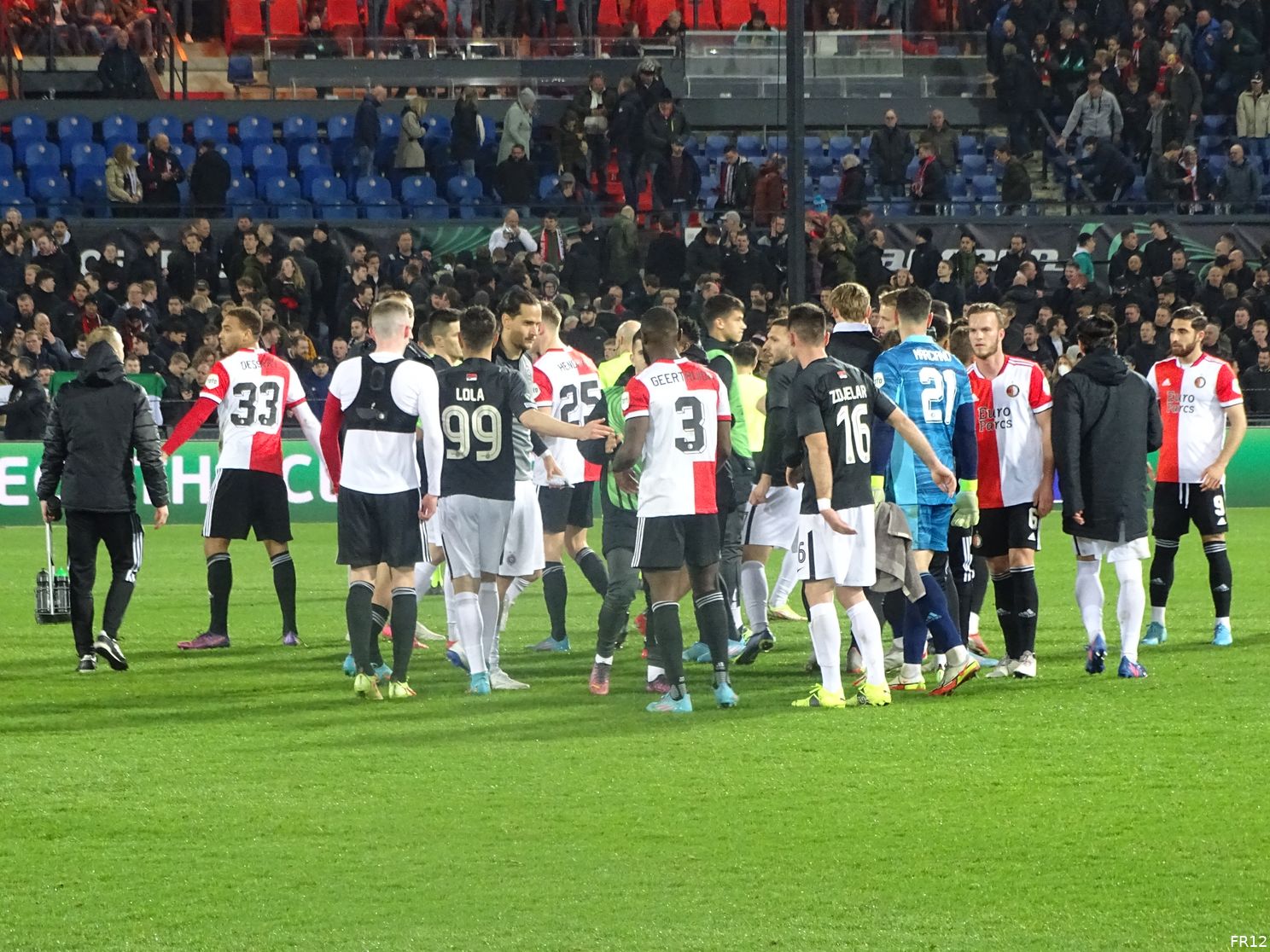 Fotoverslag Feyenoord - FK Partizan online