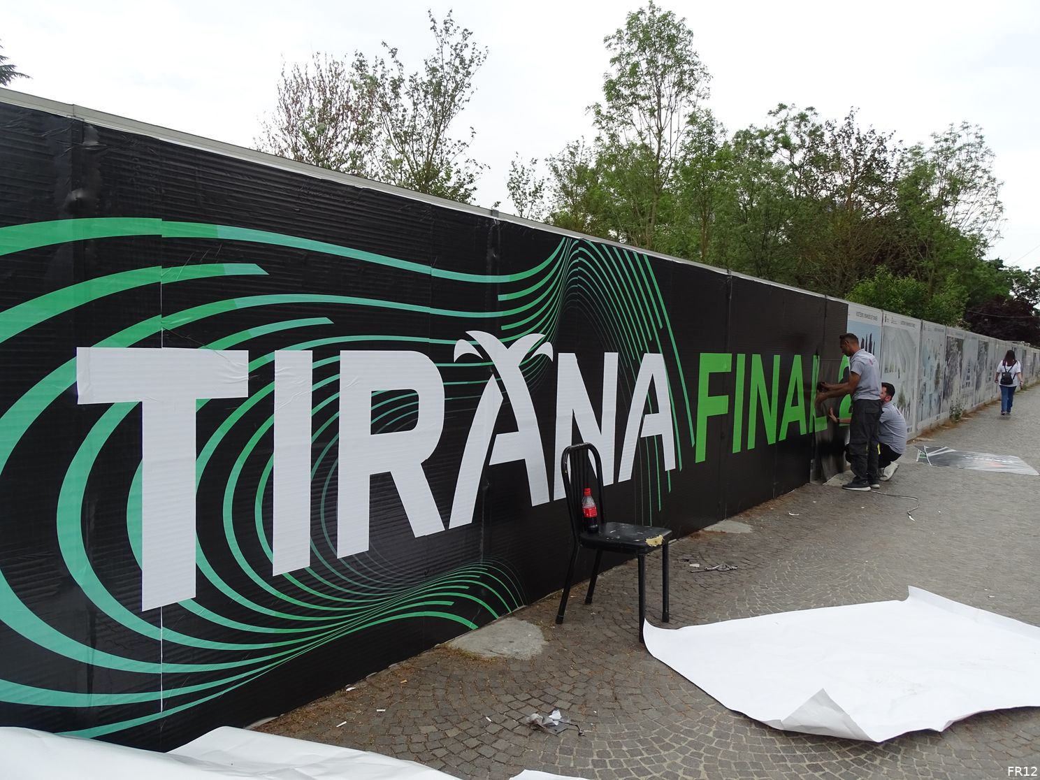 Fotoverslag eerste dag in Tirana online