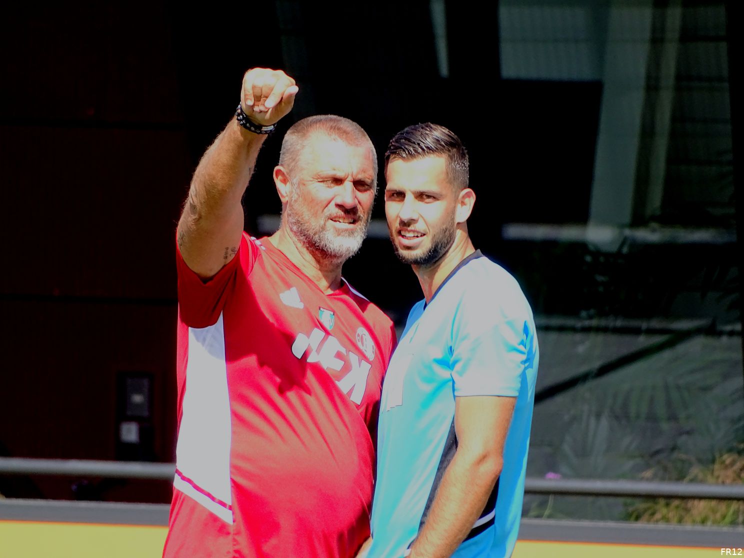 Fotoverslag eerste training Hancko en López online