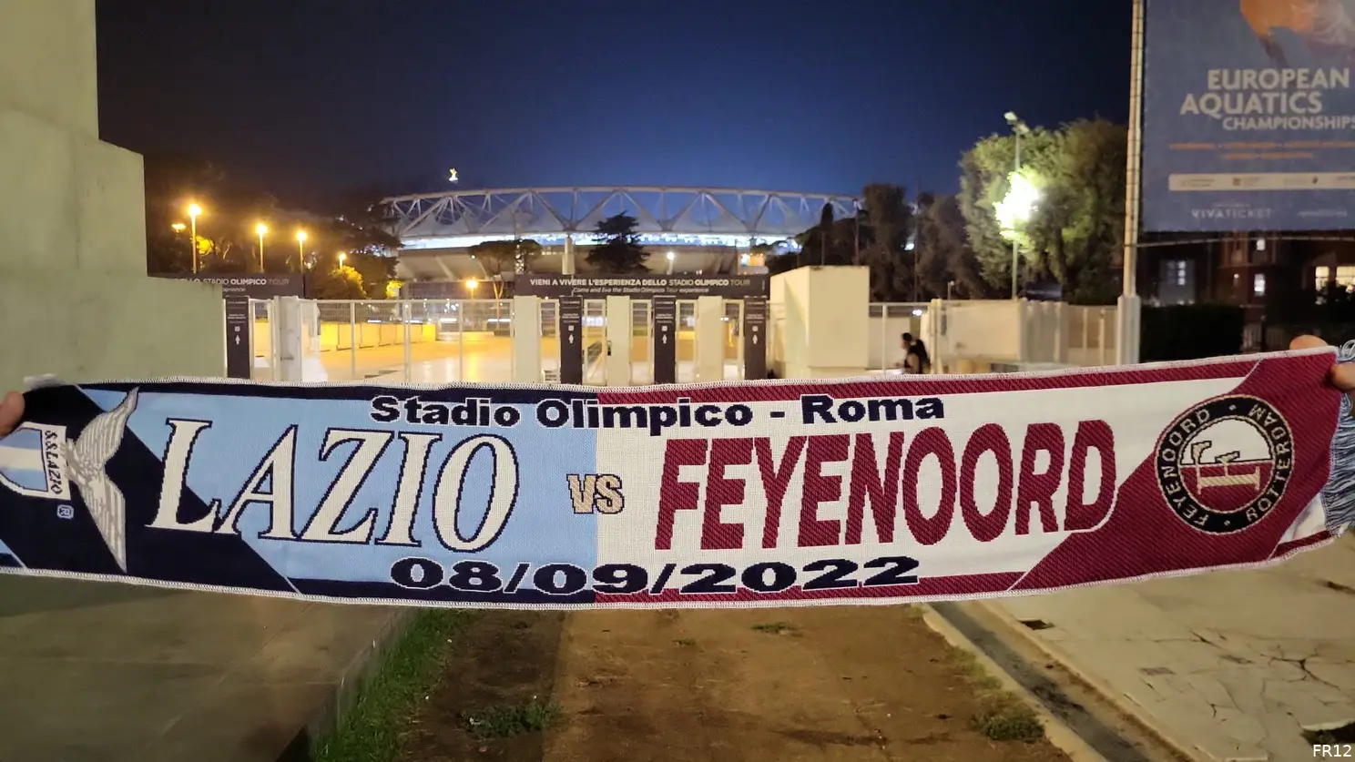 Fotoverslag Stedentrip wedstrijdbezoek Rome