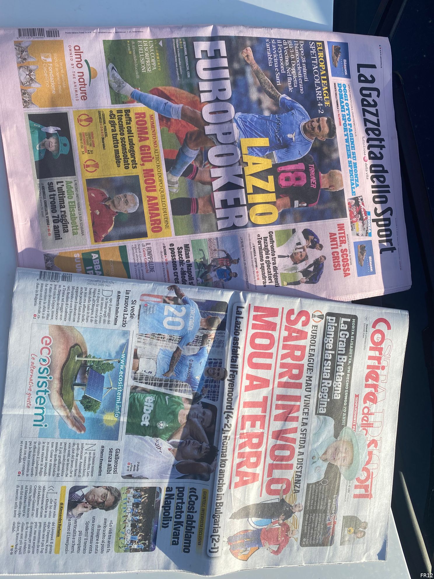 Fotoverslag Stedentrip wedstrijdbezoek Rome