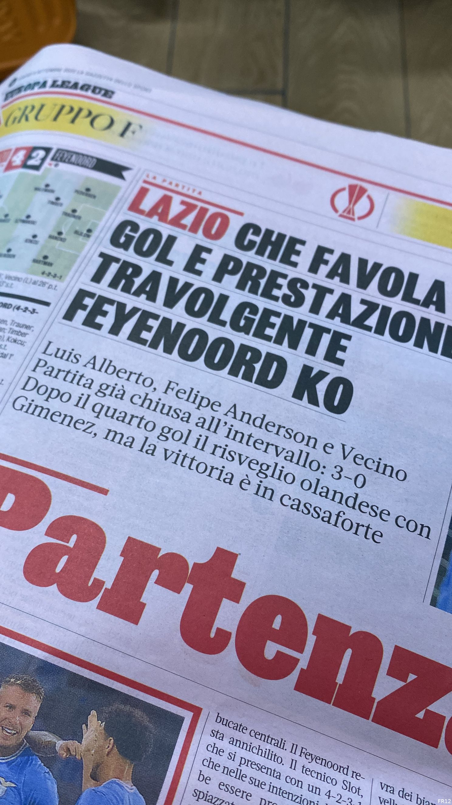 Fotoverslag Stedentrip wedstrijdbezoek Rome