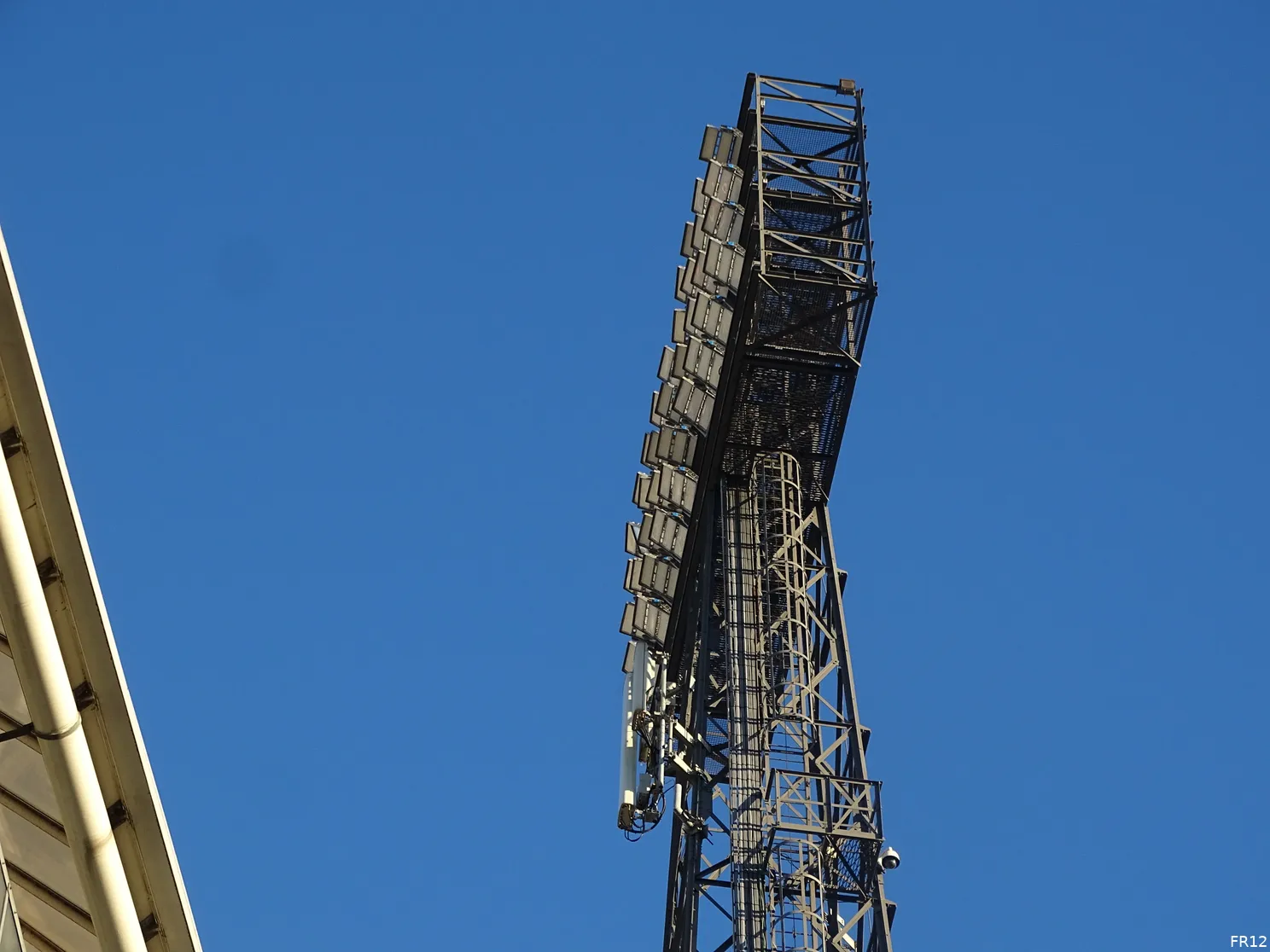 De duizend lampen van het Feijenoord-stadion (foto's)