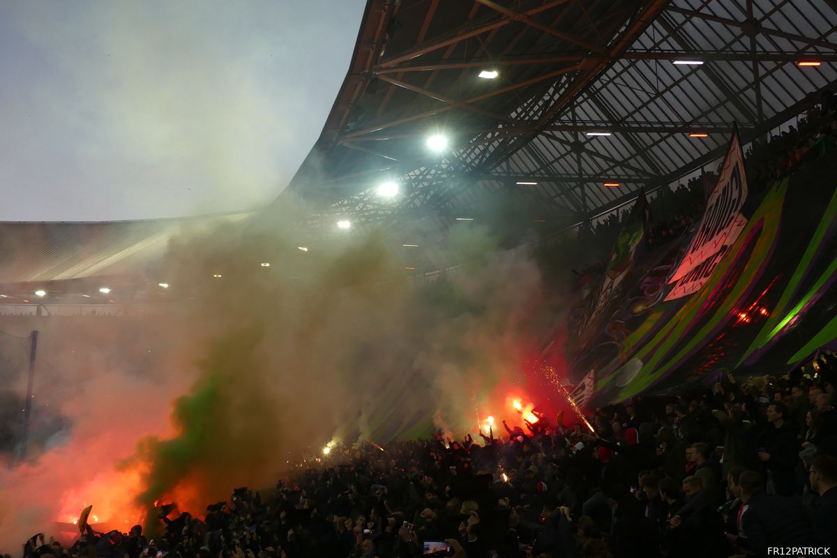 5100 supporters steunen Feyenoord in Berlijn