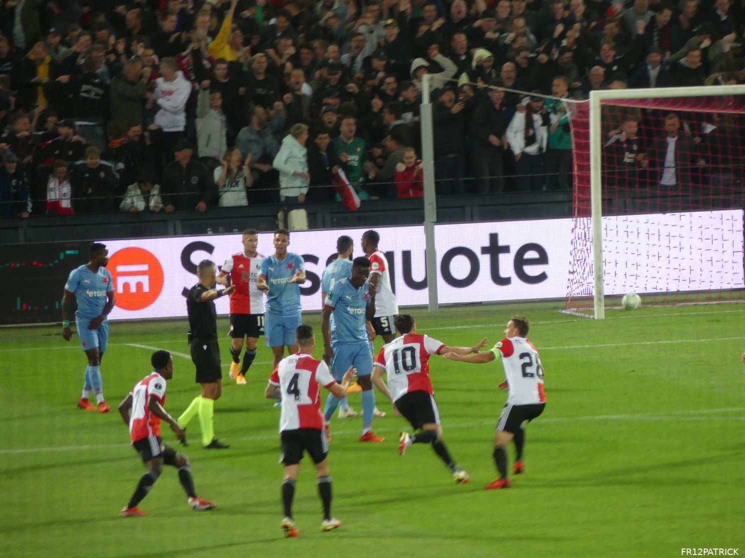 Fotoverslag Feyenoord - Slavia Praag online