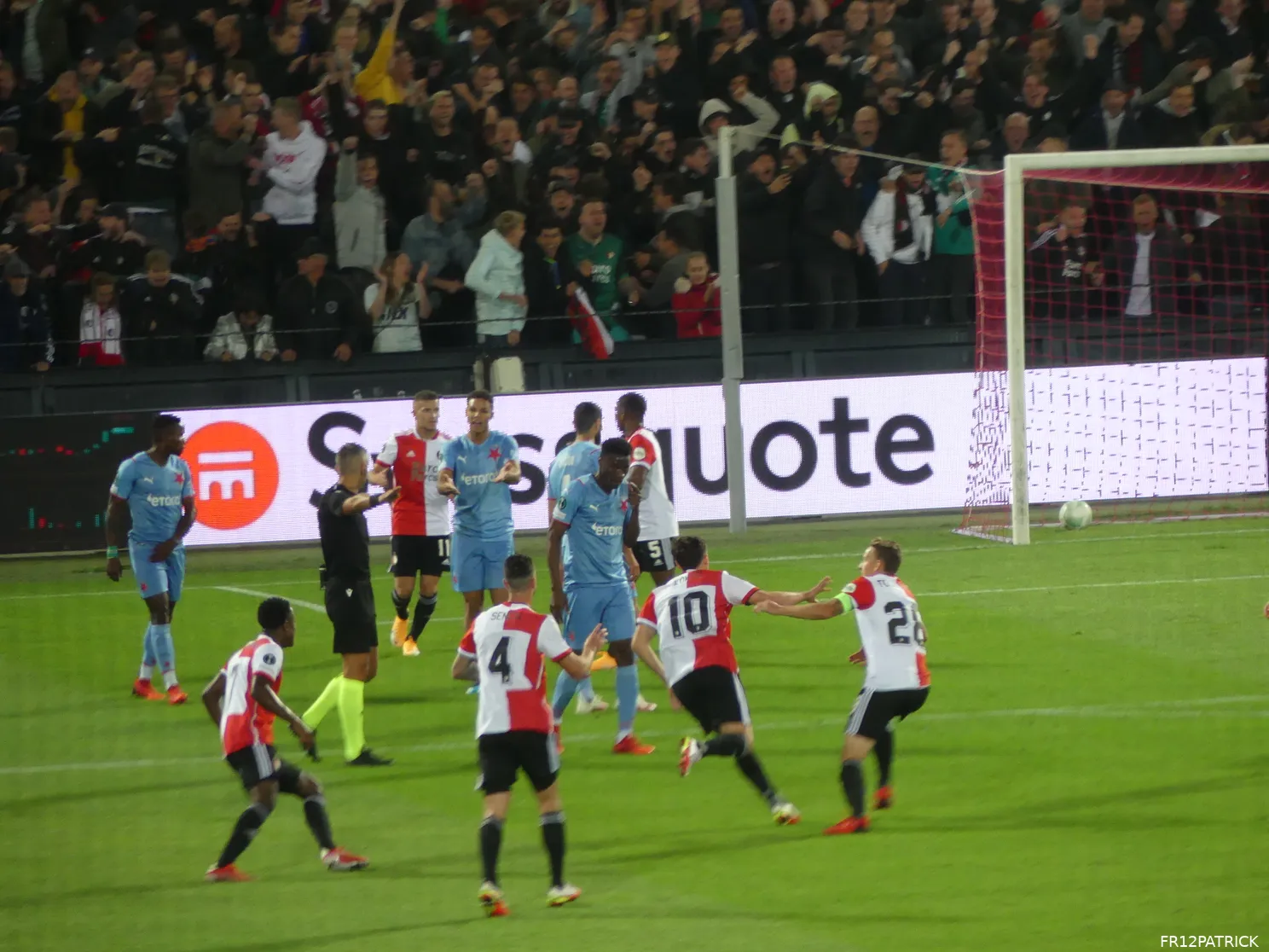 Fotoverslag Feyenoord - Slavia Praag online