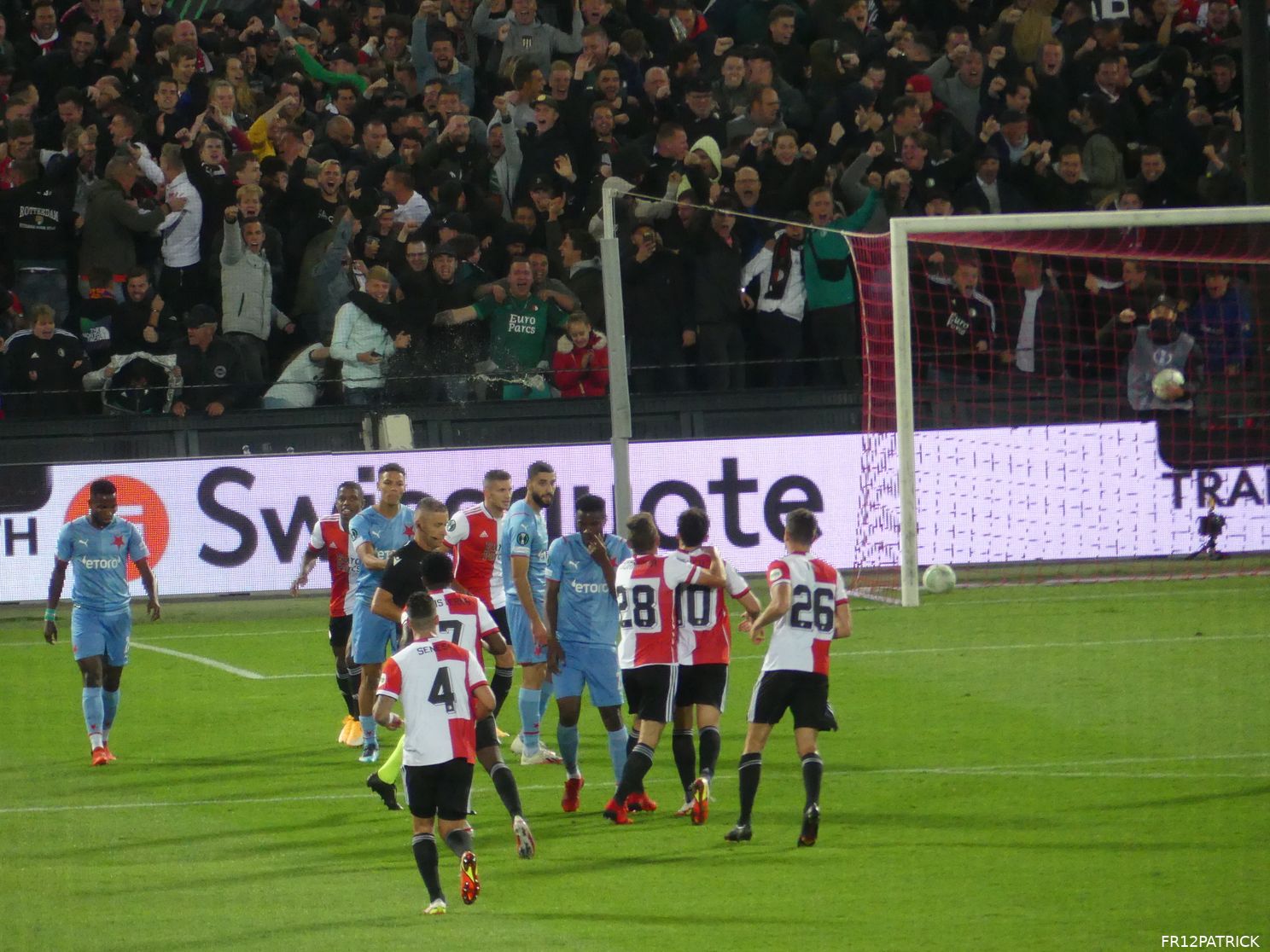 Fotoverslag Feyenoord - Slavia Praag online