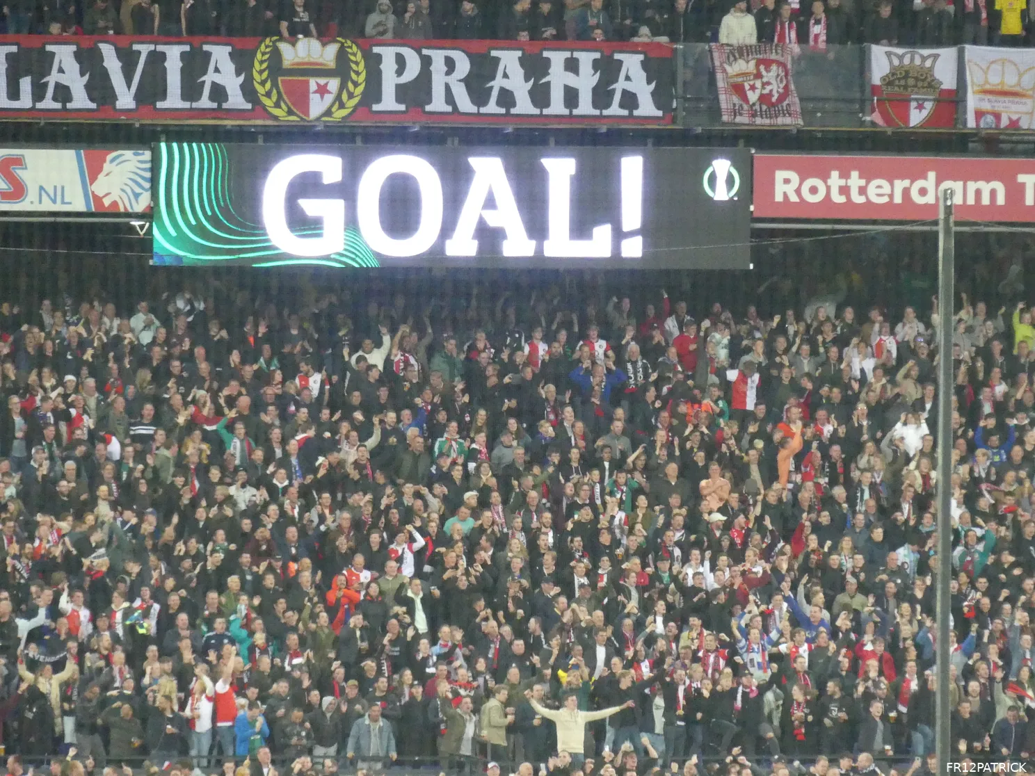 Fotoverslag Feyenoord - Slavia Praag online