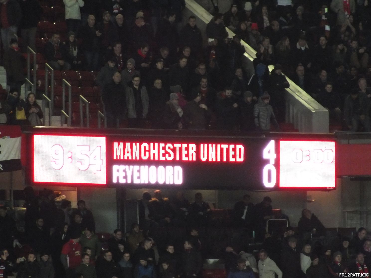 Vandaag in 2016: trip Manchester-uit