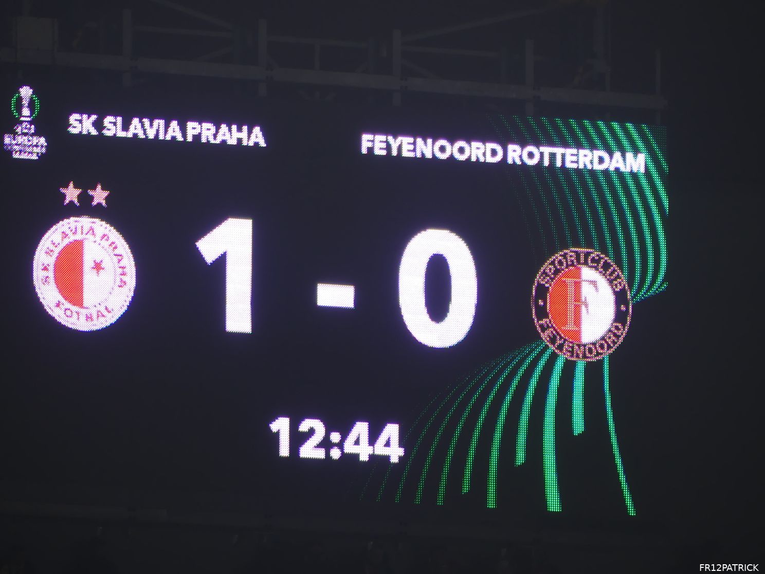 Fotoverslag Slavia Praag - Feyenoord online