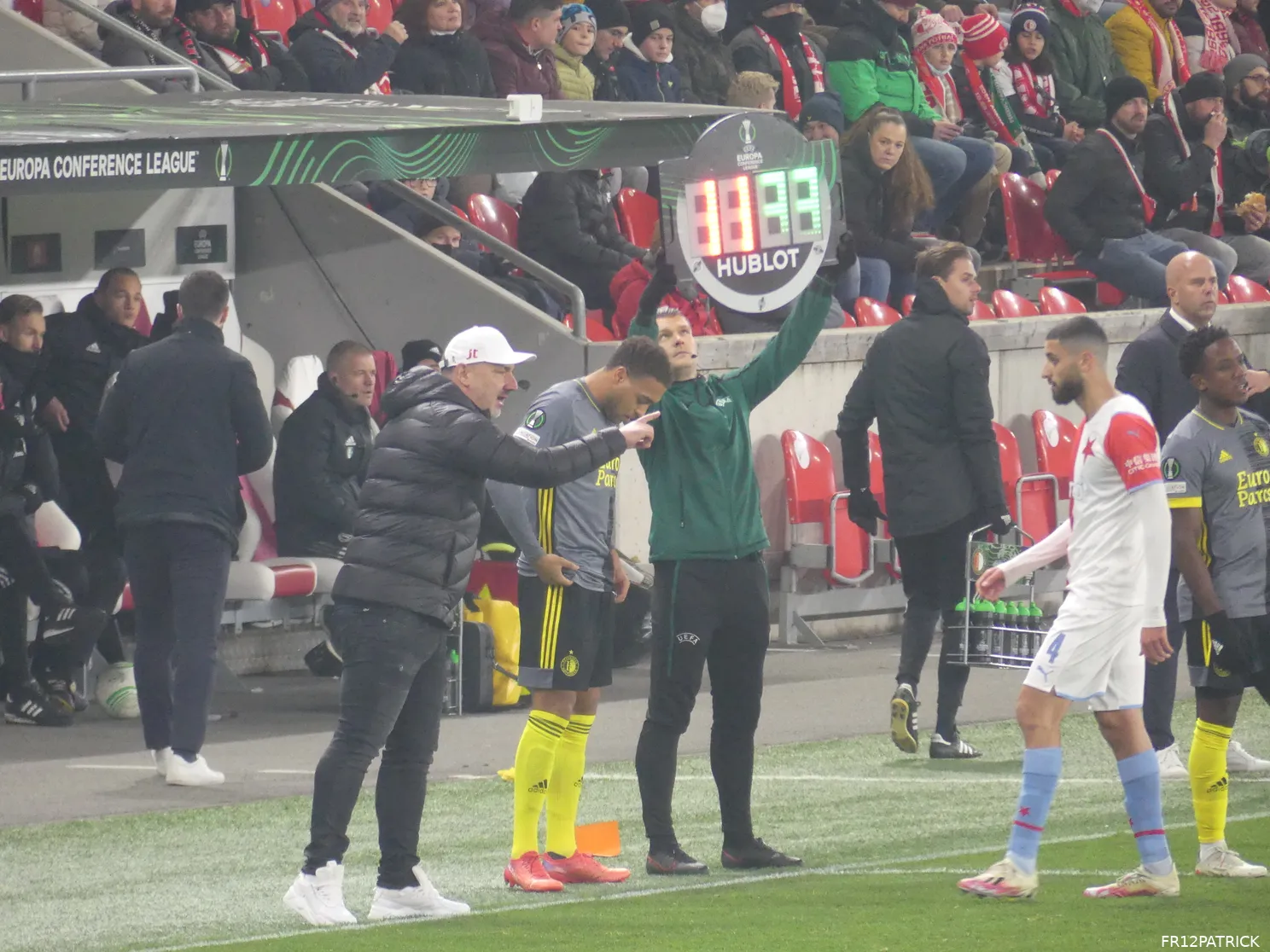 Fotoverslag Slavia Praag - Feyenoord online