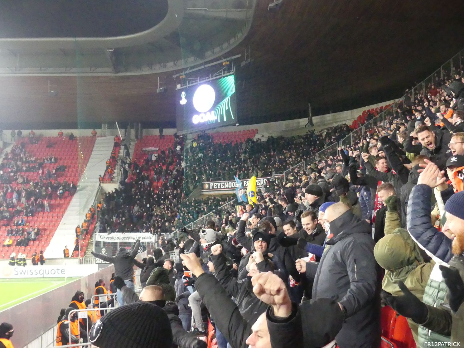 Fotoverslag Slavia Praag - Feyenoord online