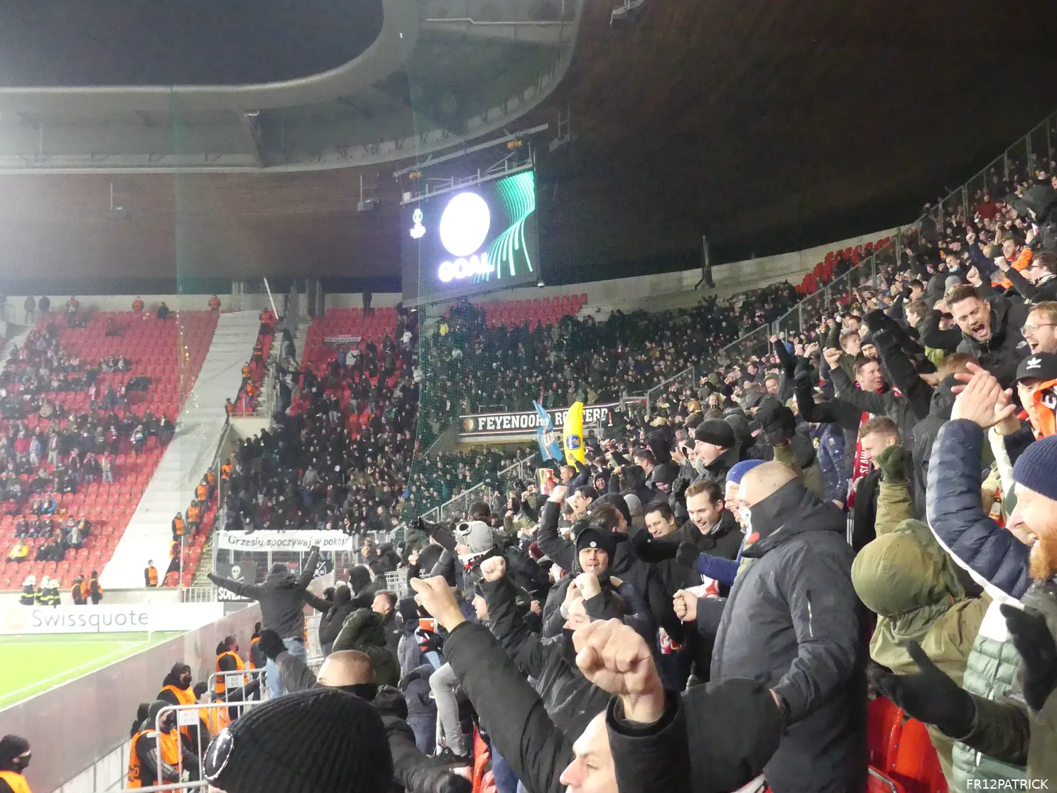 Fotoverslag Slavia Praag - Feyenoord online