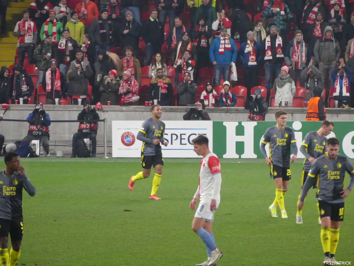 Fotoverslag Slavia Praag - Feyenoord online