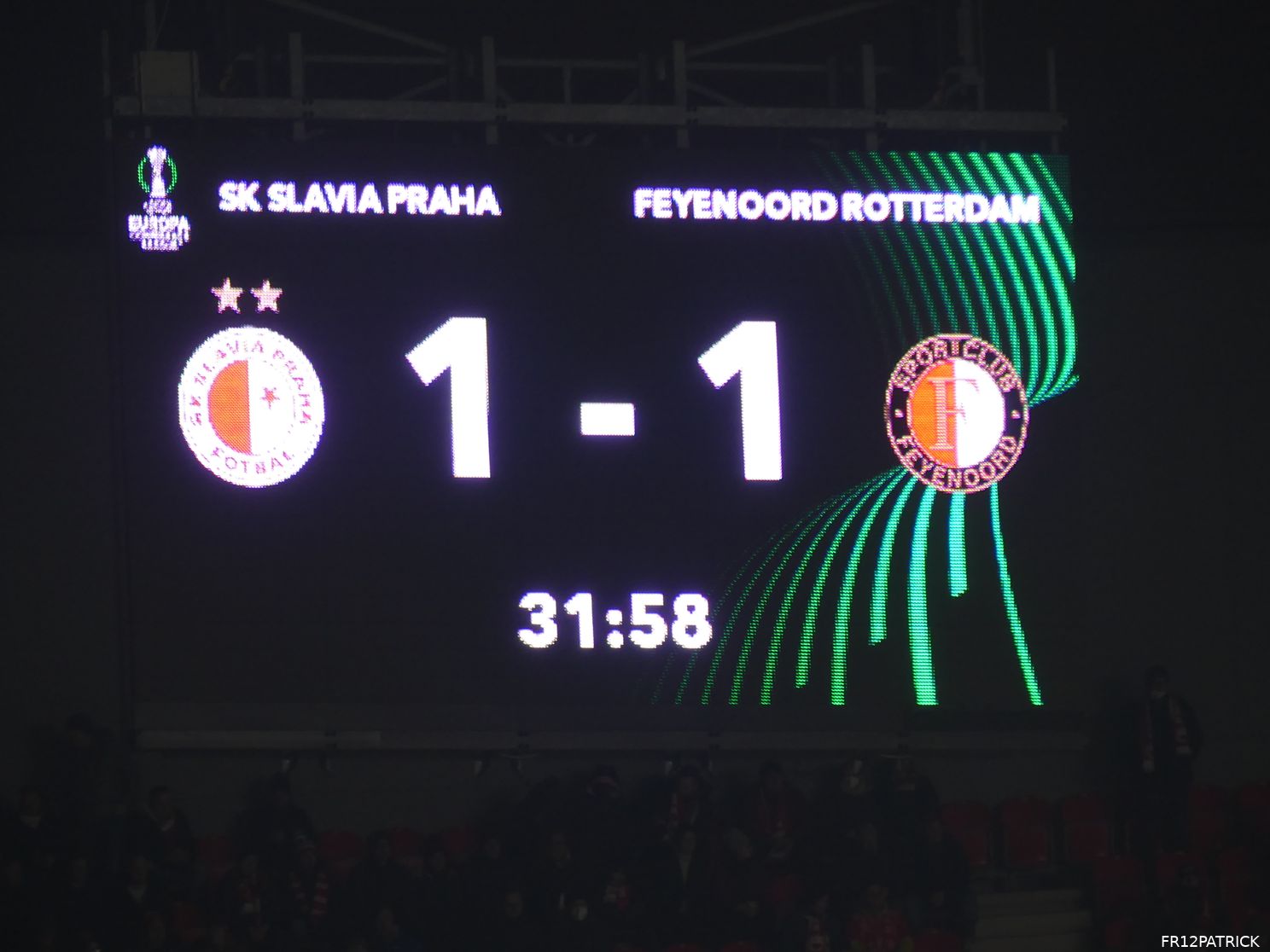 Fotoverslag Slavia Praag - Feyenoord online