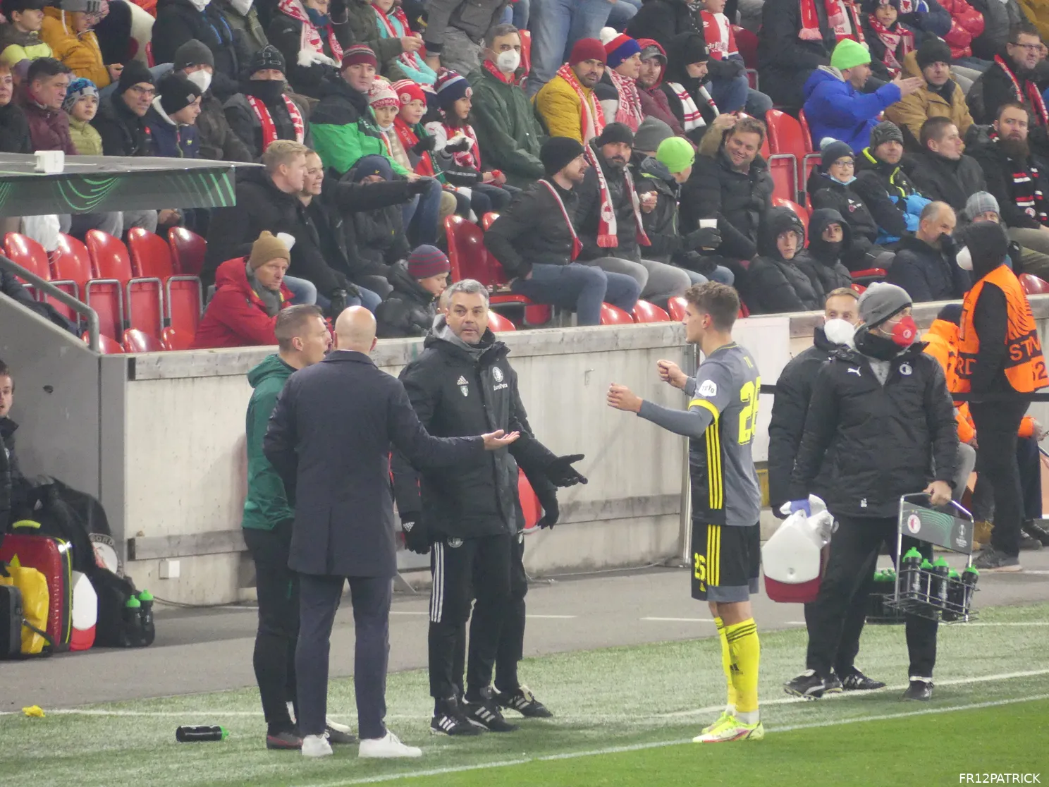 Fotoverslag Slavia Praag - Feyenoord online