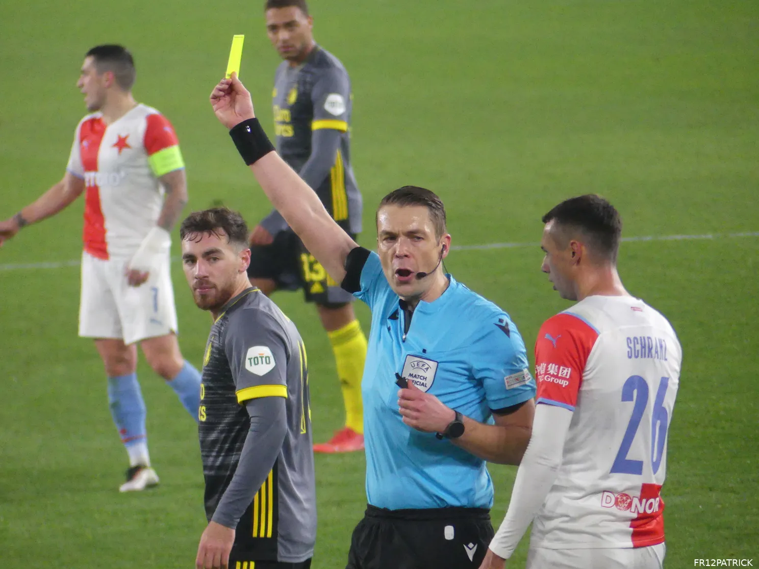 Fotoverslag Slavia Praag - Feyenoord online