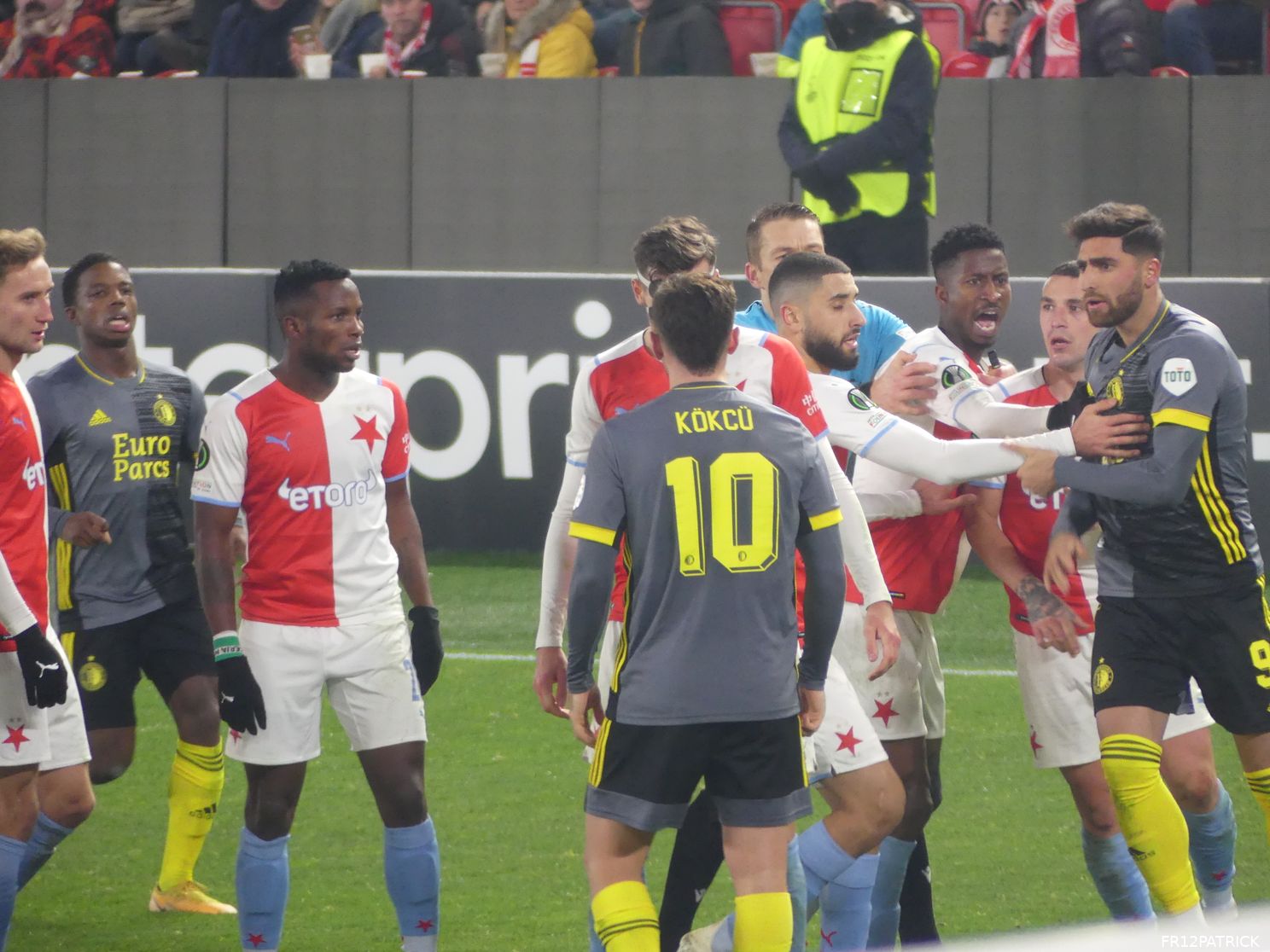 Fotoverslag Slavia Praag - Feyenoord online