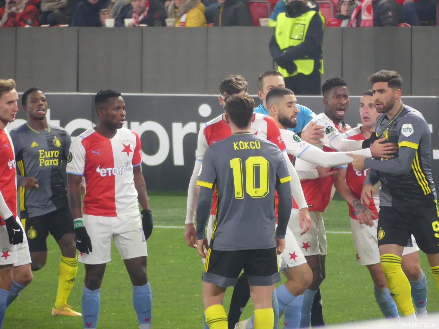 Fotoverslag Slavia Praag - Feyenoord online