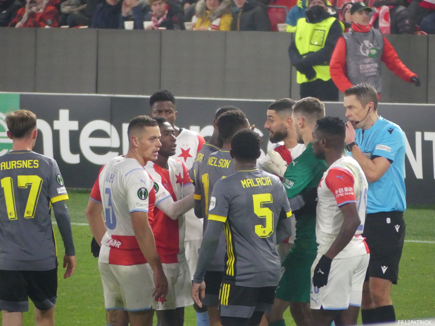 Fotoverslag Slavia Praag - Feyenoord online