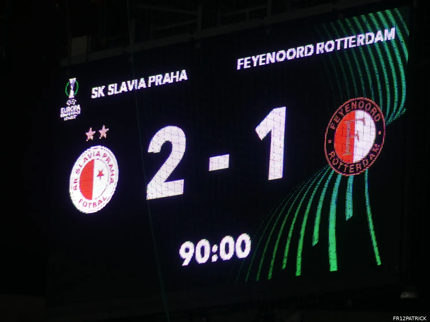 Fotoverslag Slavia Praag - Feyenoord online