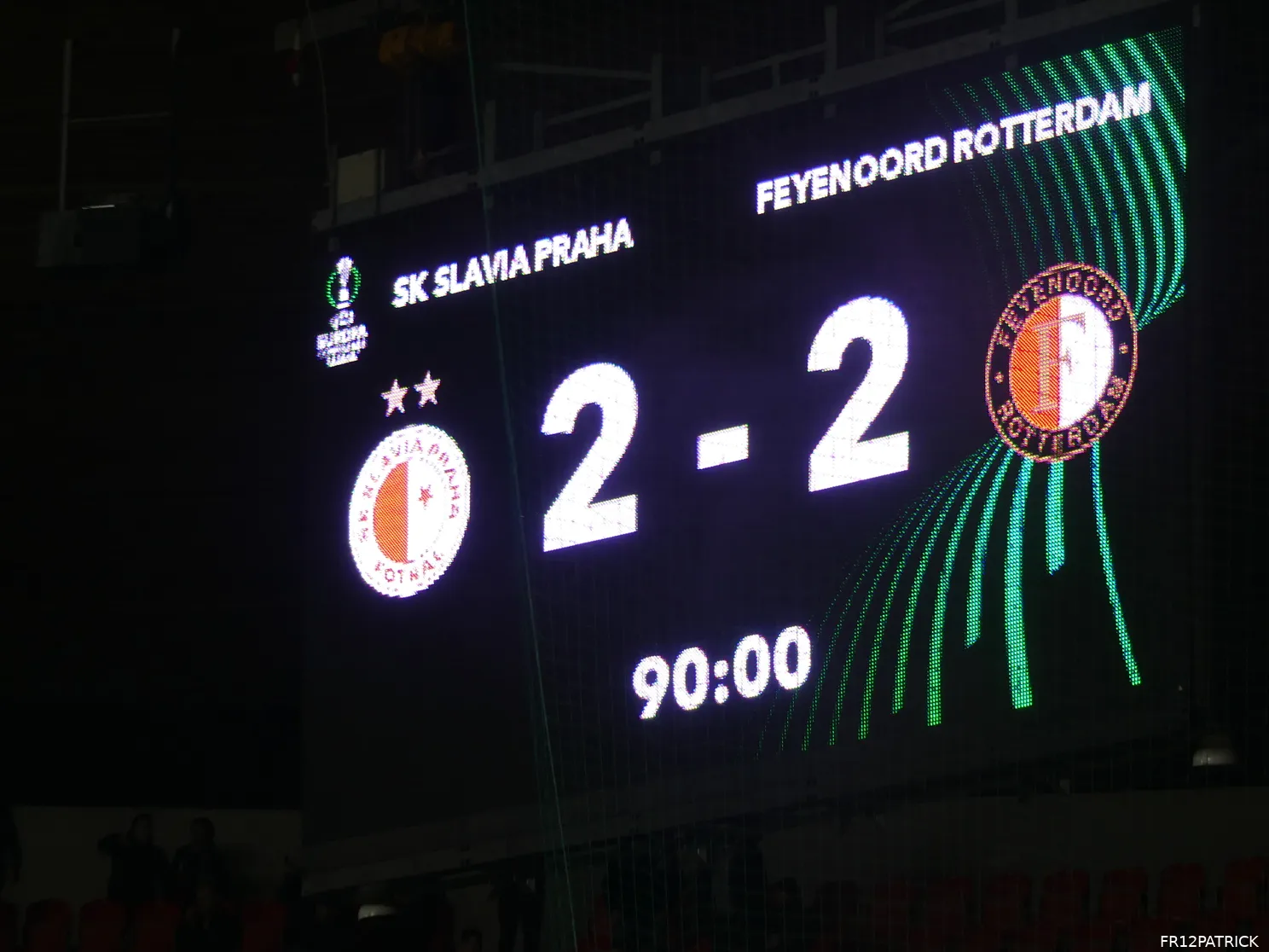 Fotoverslag Slavia Praag - Feyenoord online