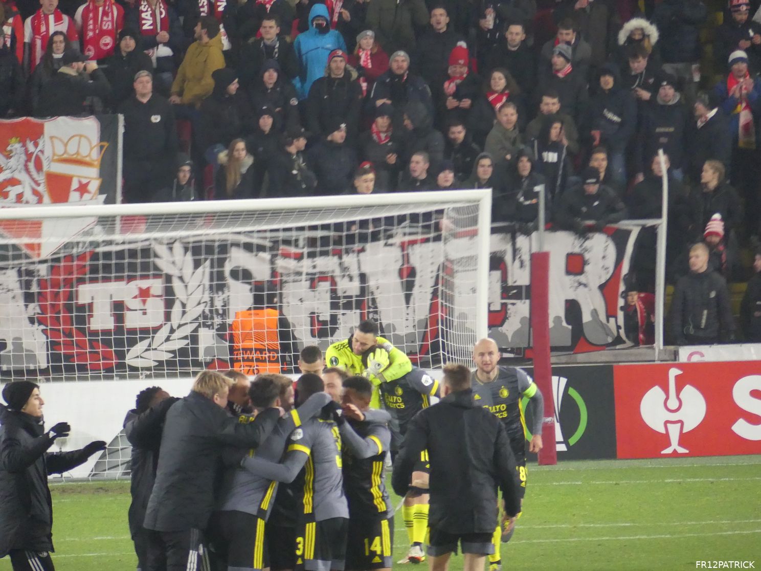 Fotoverslag Slavia Praag - Feyenoord online