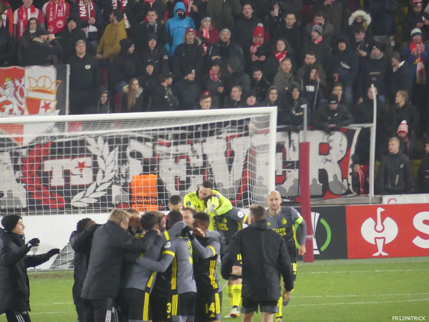 Fotoverslag Slavia Praag - Feyenoord online