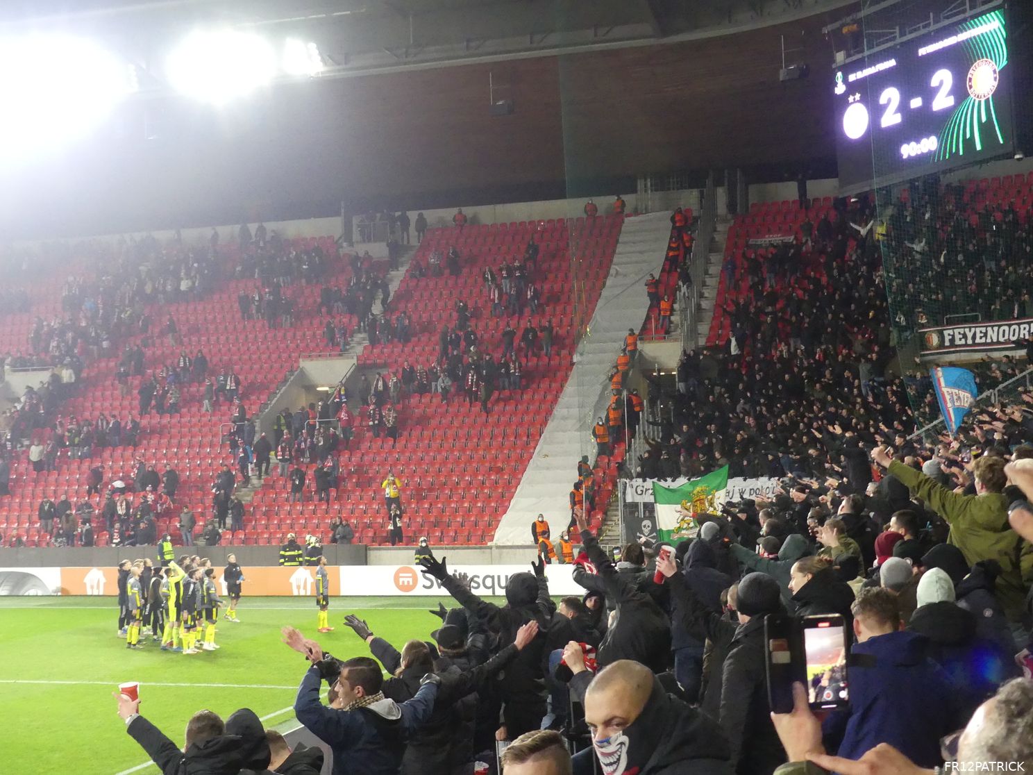 Fotoverslag Slavia Praag - Feyenoord online