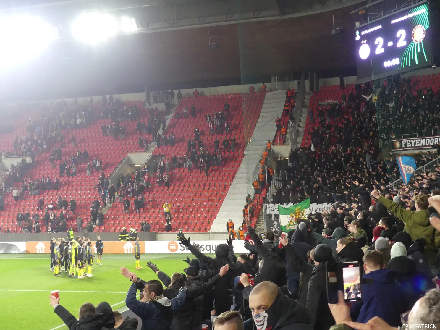 Fotoverslag Slavia Praag - Feyenoord online