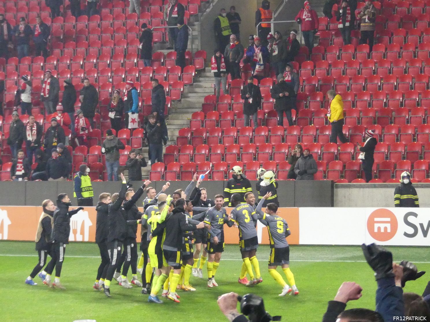 Fotoverslag Slavia Praag - Feyenoord online