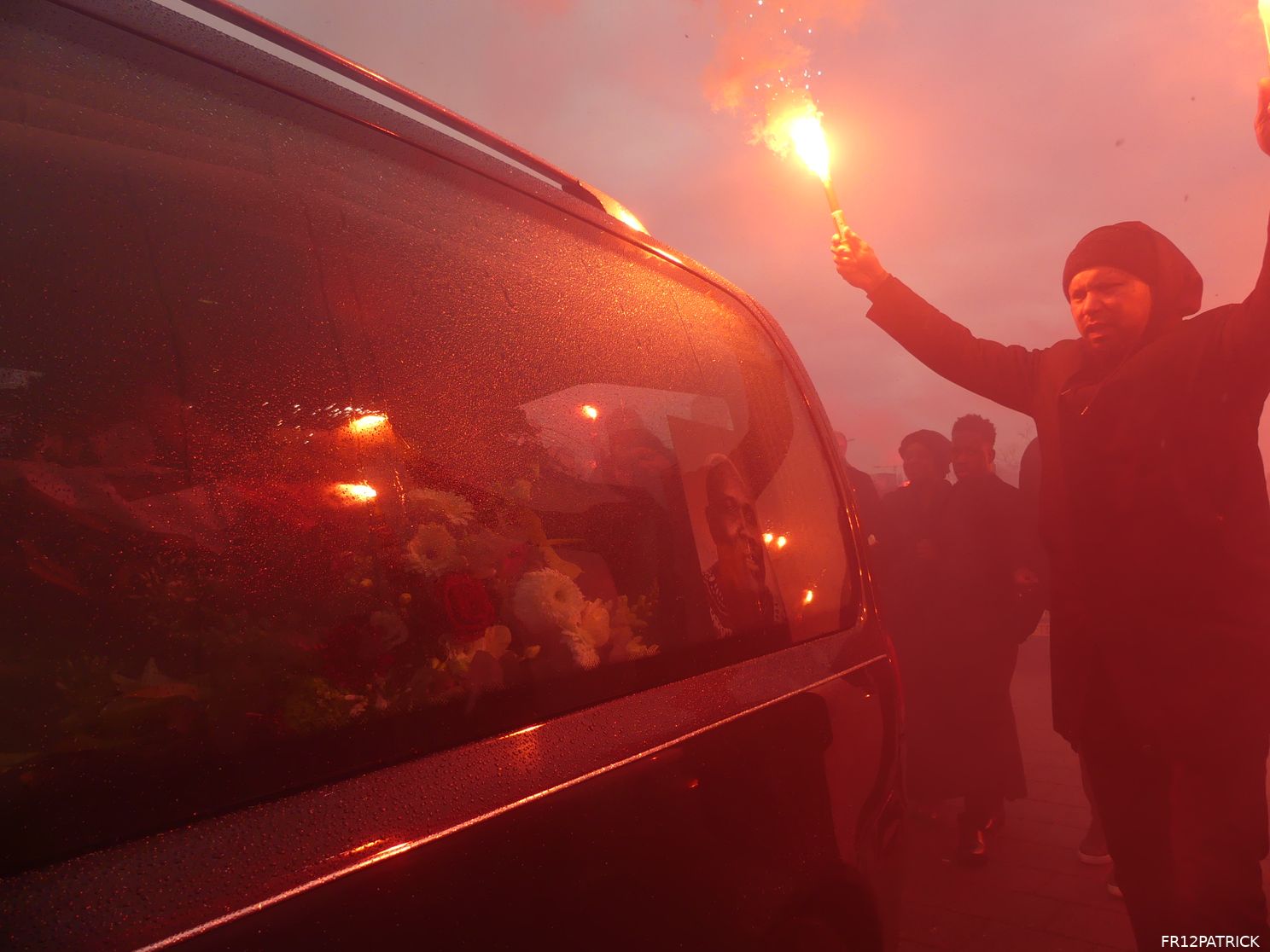 Fotoverslag laatste eerbetoon Christian Gyan online
