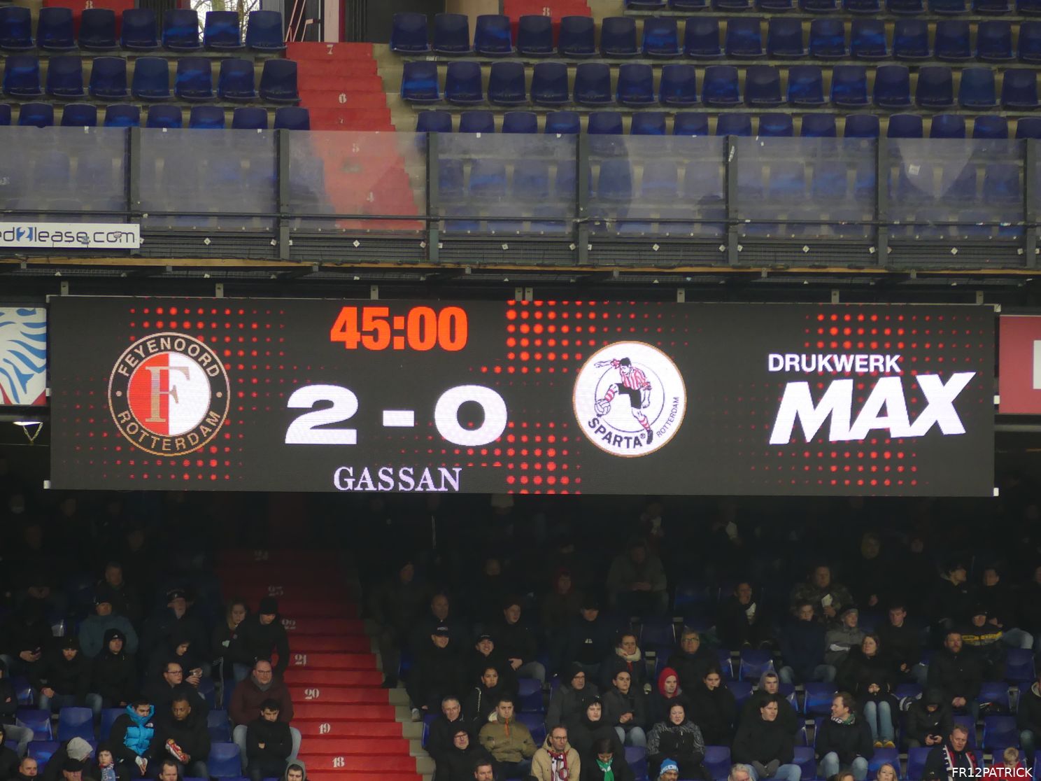 Fotoverslag Feyenoord - Sparta Rotterdam online