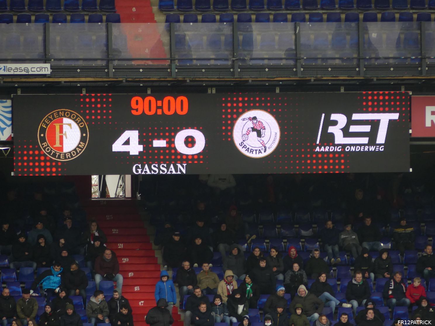 Fotoverslag Feyenoord - Sparta Rotterdam online