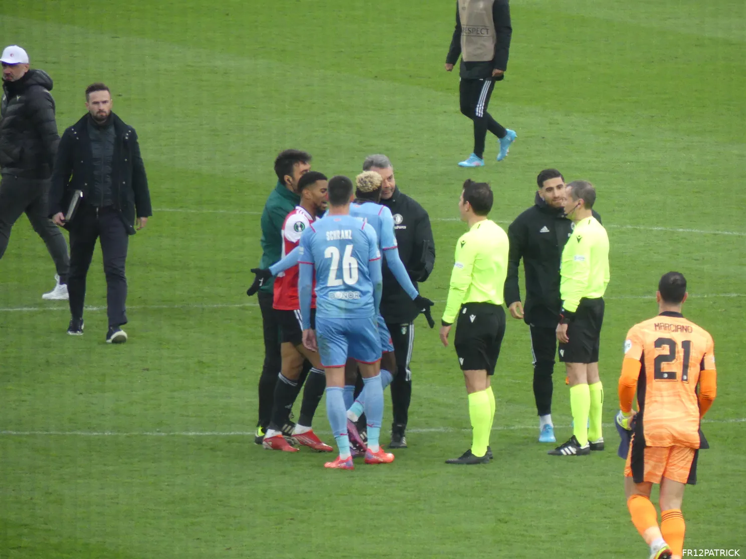 Fotoverslag Feyenoord - Slavia Praag online