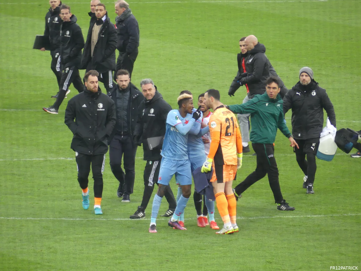 Fotoverslag Feyenoord - Slavia Praag online