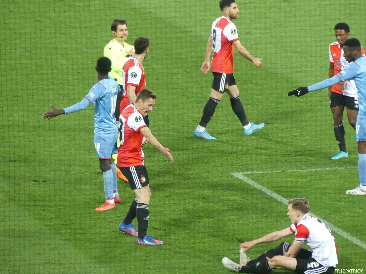 Fotoverslag Feyenoord - Slavia Praag online