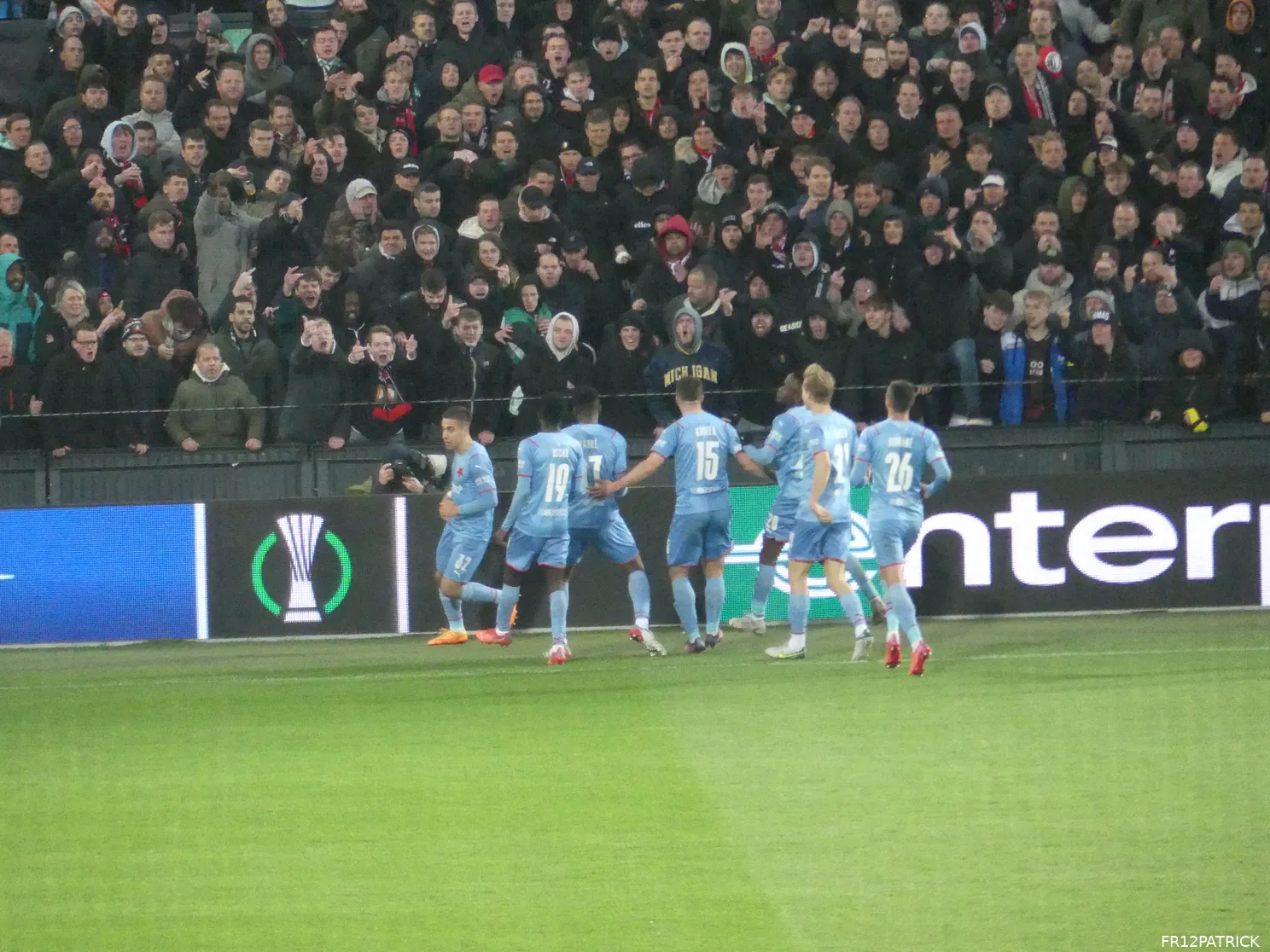 Fotoverslag Feyenoord - Slavia Praag online