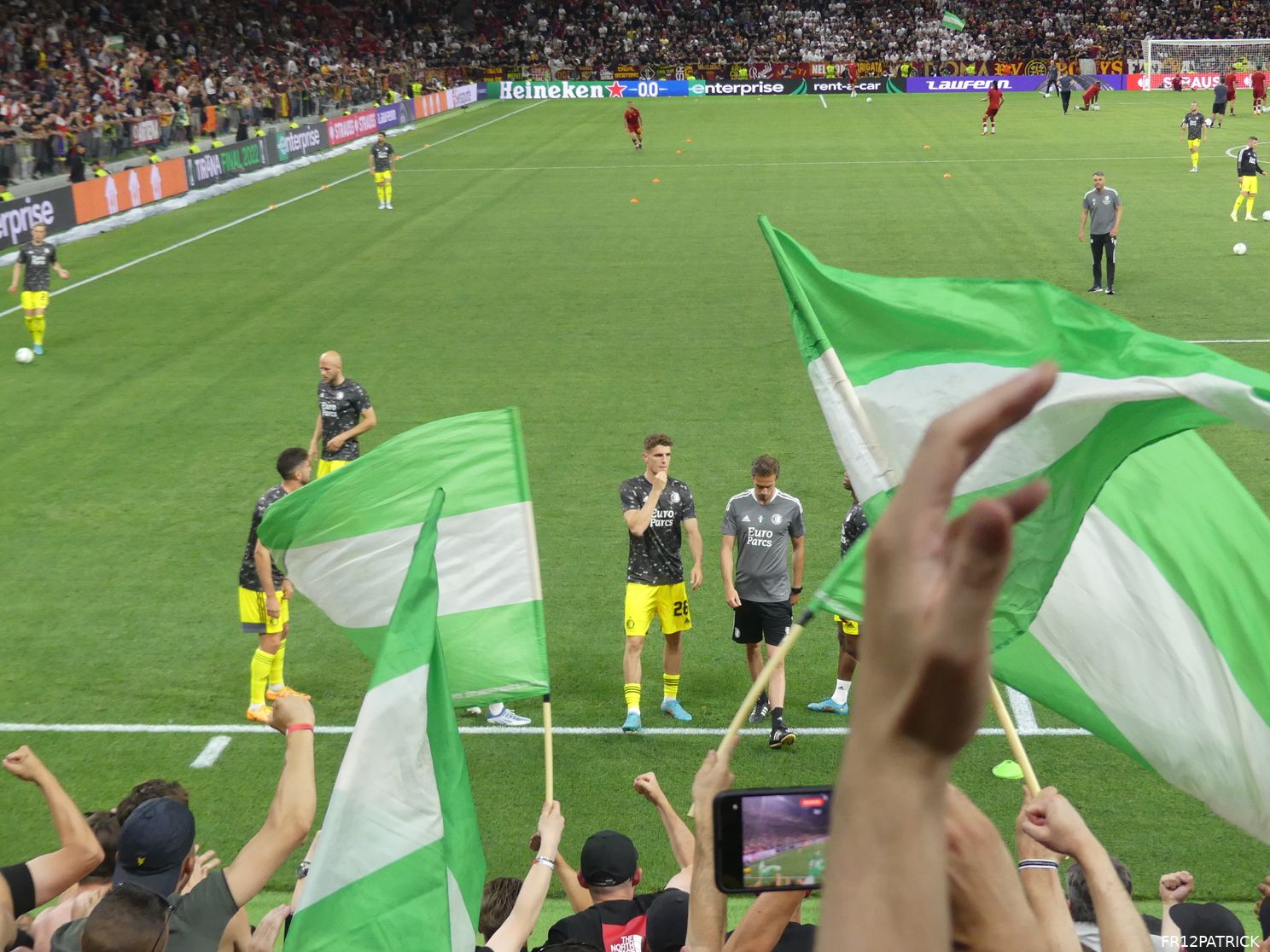 Fotoverslag AS Roma - Feyenoord online