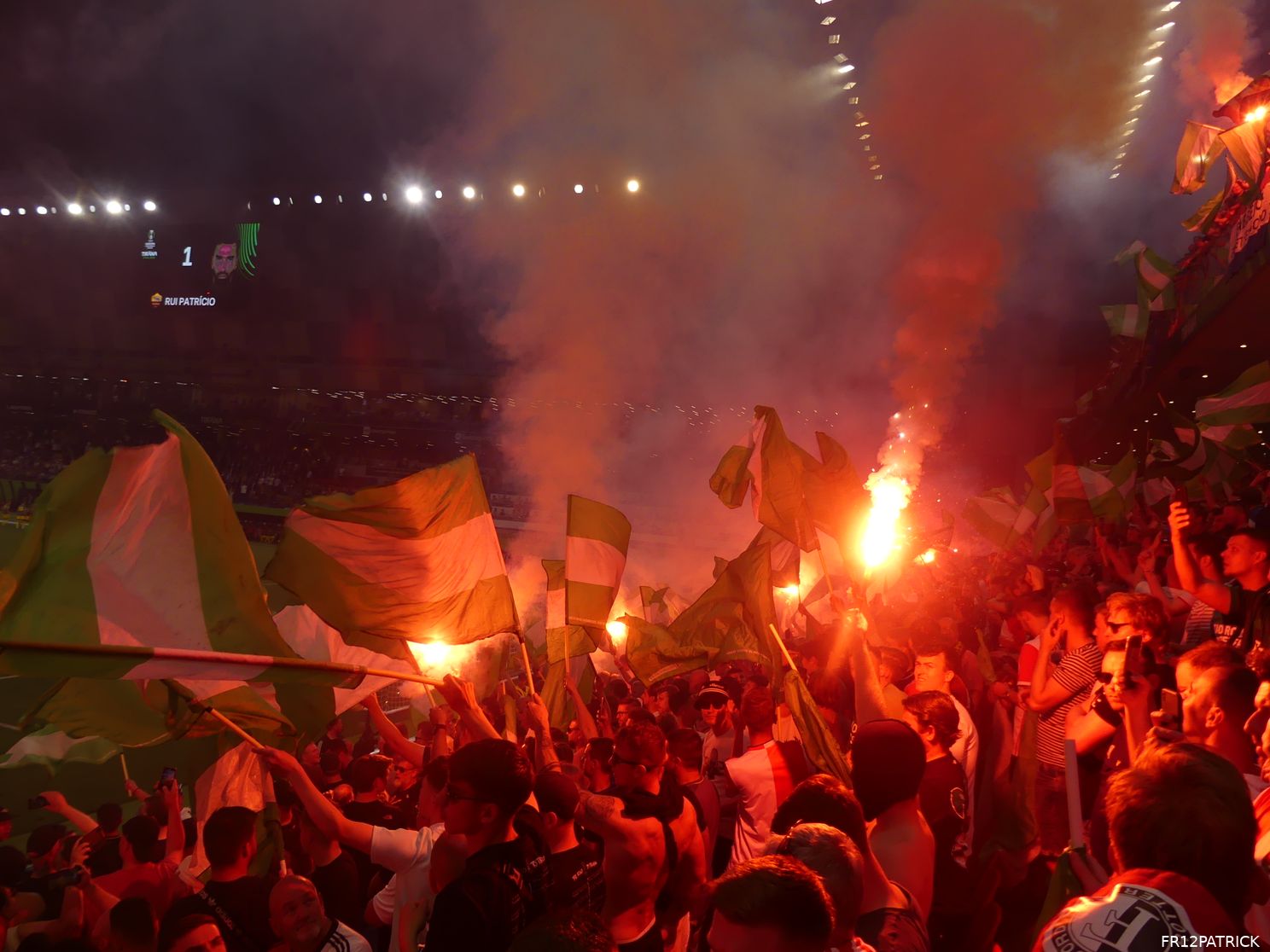 Fotoverslag AS Roma - Feyenoord online