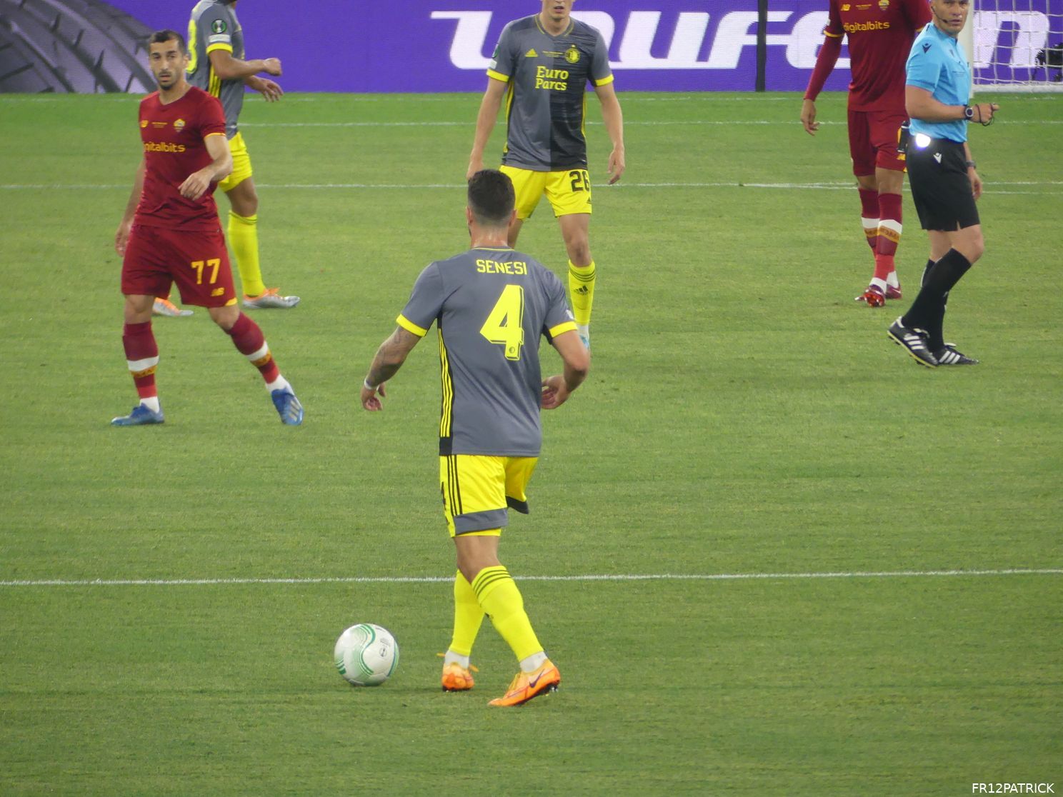 Fotoverslag AS Roma - Feyenoord online