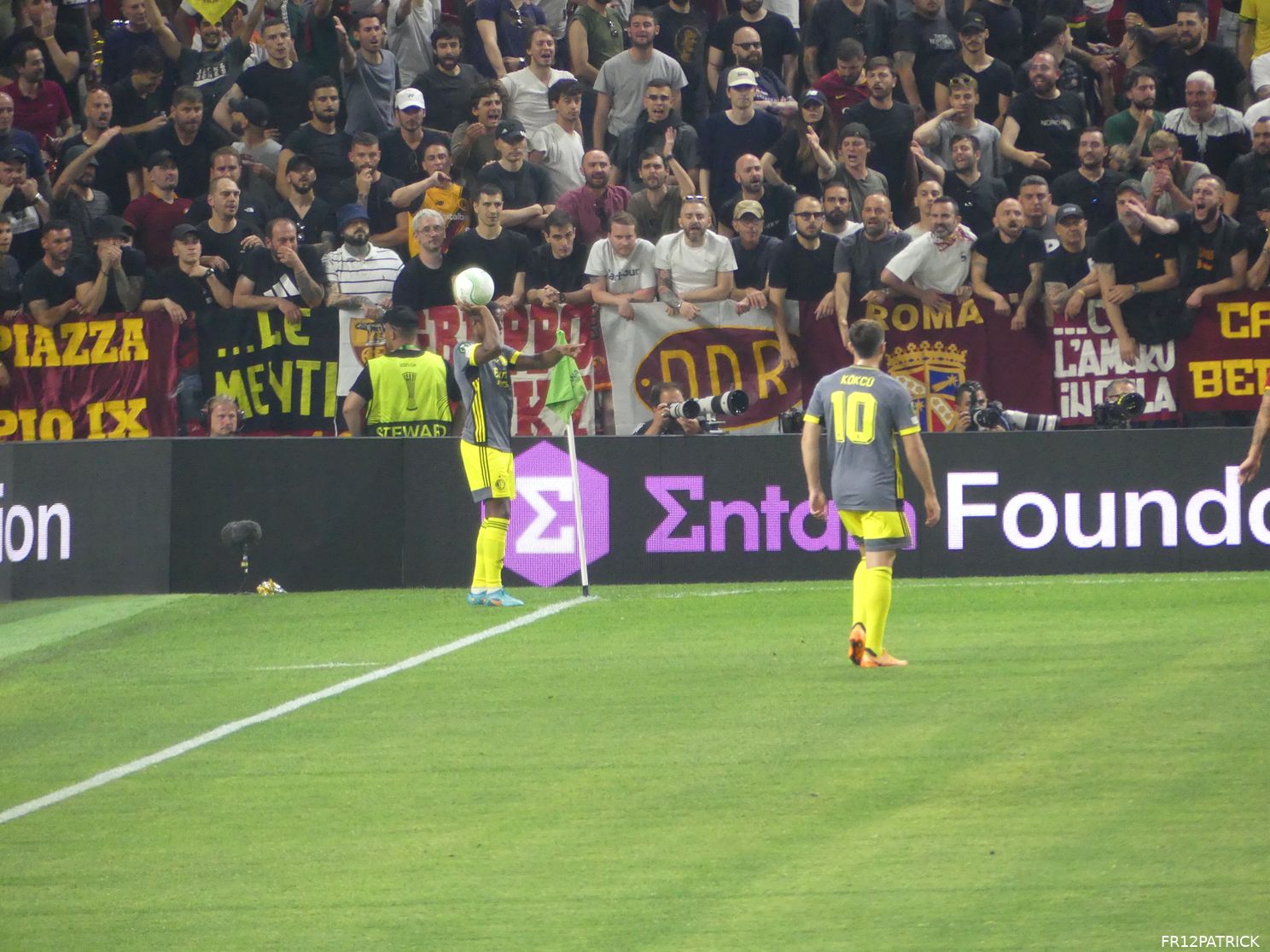 Fotoverslag AS Roma - Feyenoord online