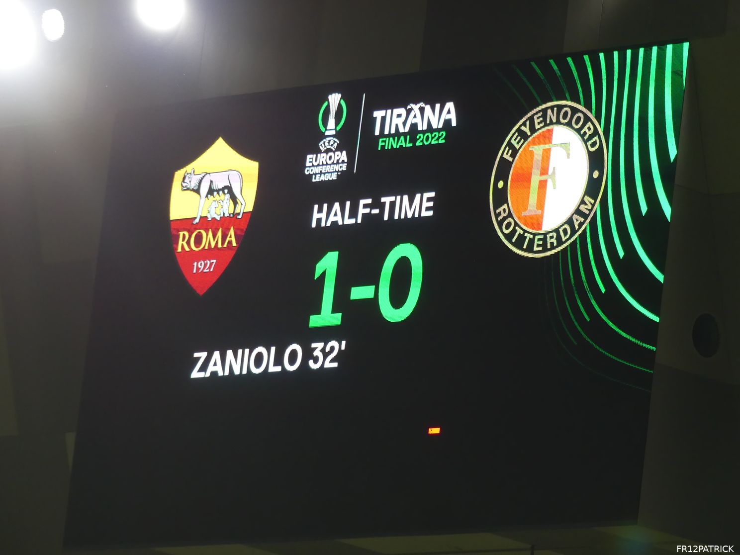 Fotoverslag AS Roma - Feyenoord online