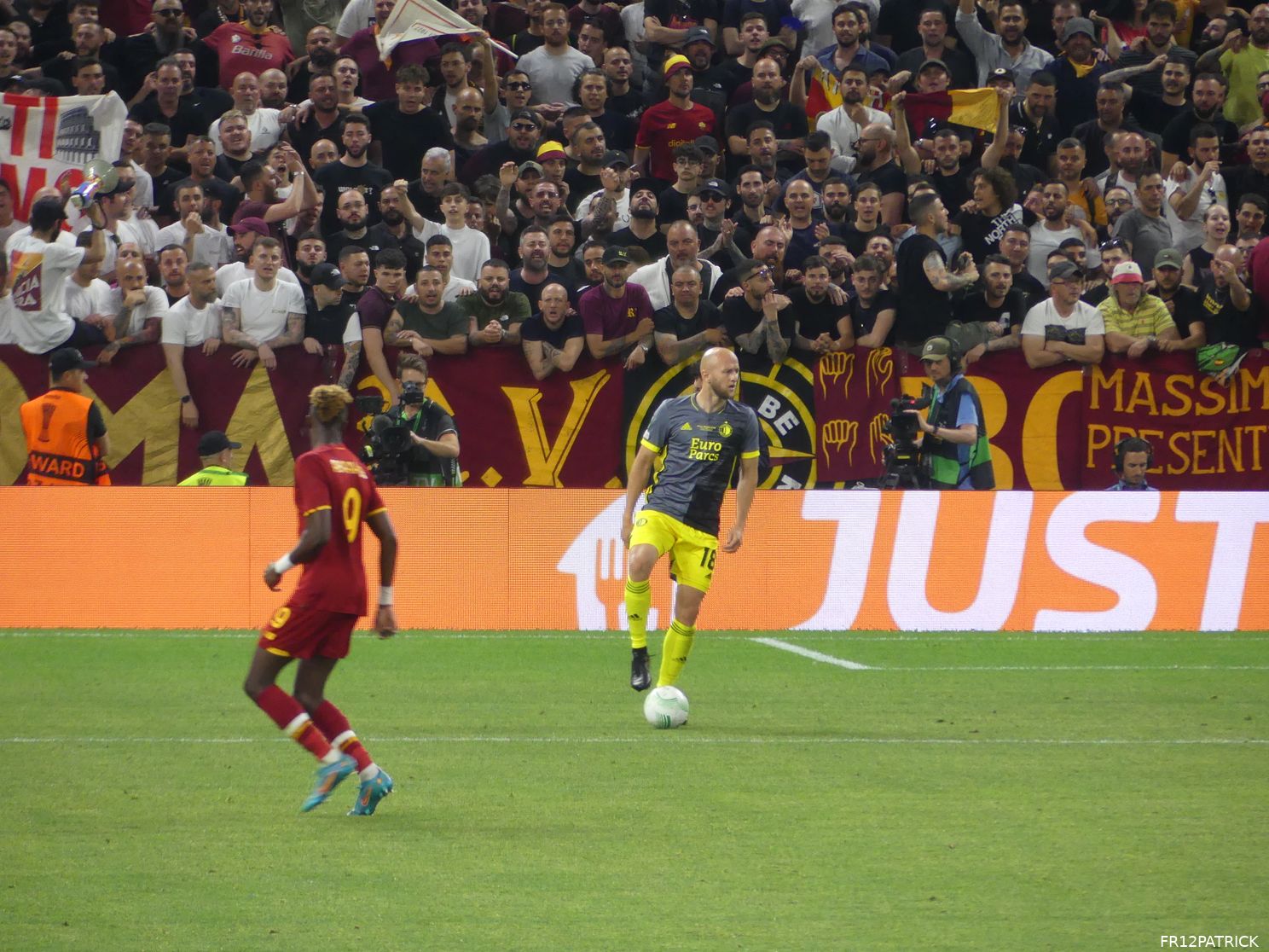 Fotoverslag AS Roma - Feyenoord online