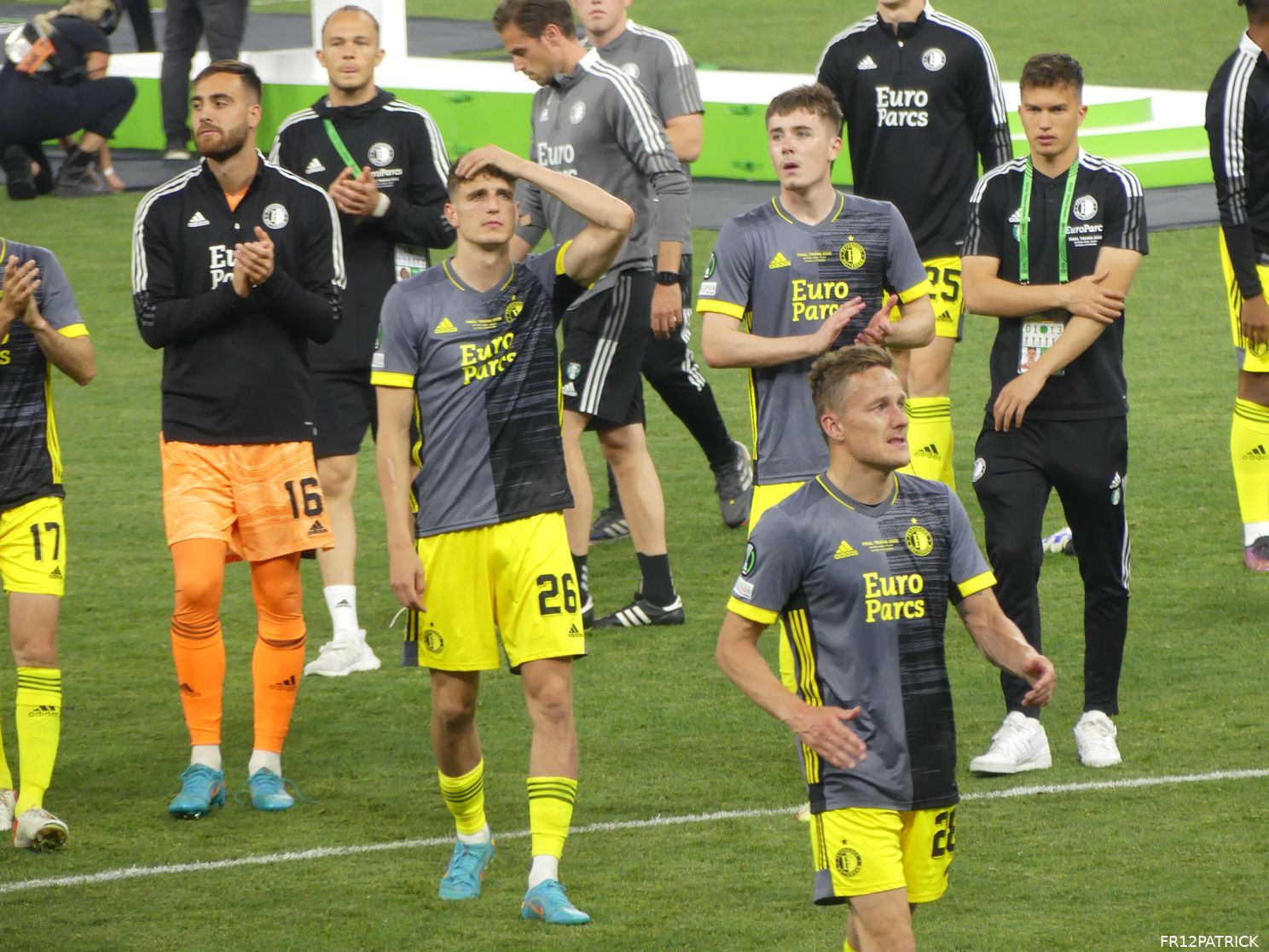 Fotoverslag AS Roma - Feyenoord online