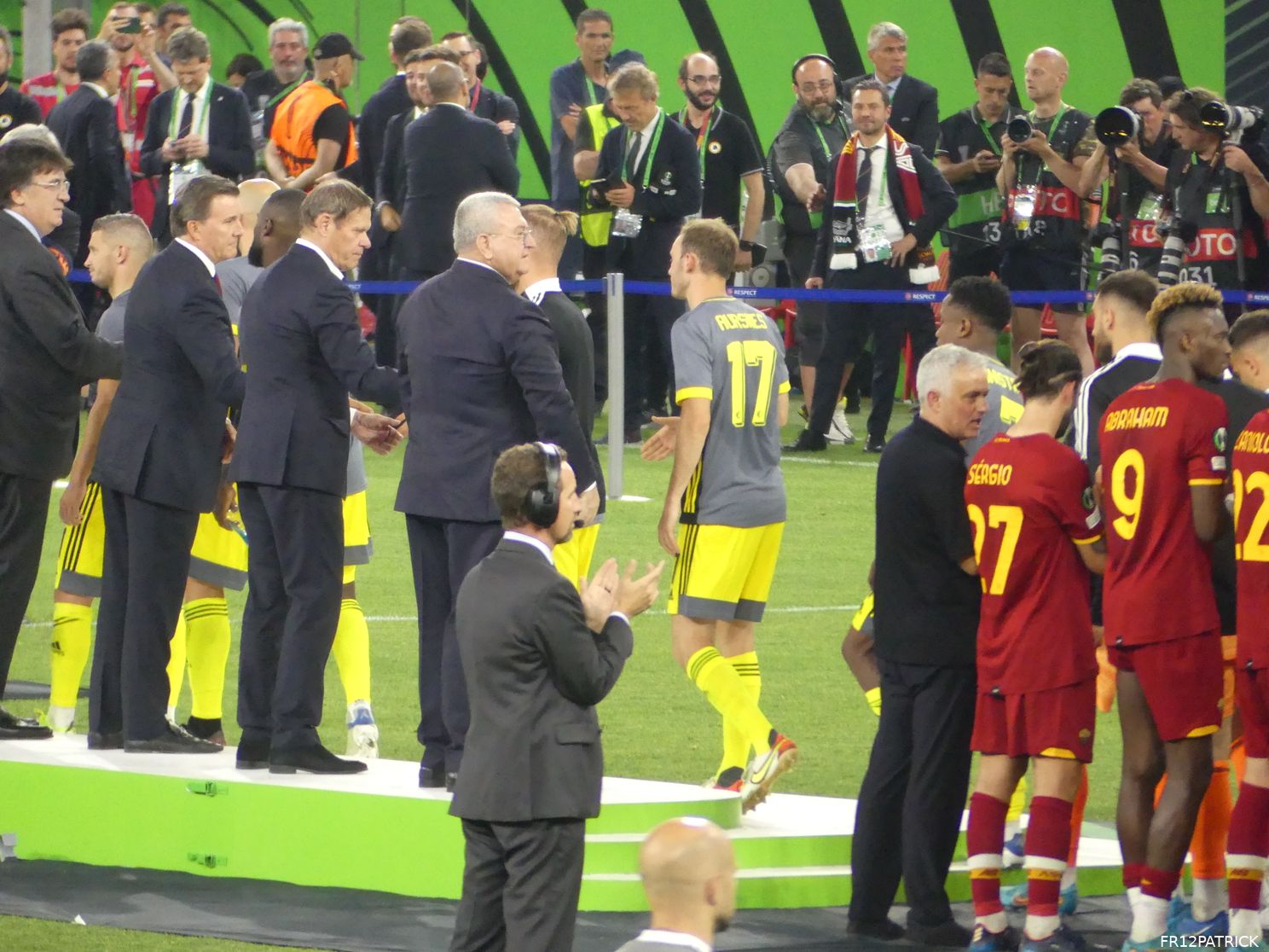 Fotoverslag AS Roma - Feyenoord online