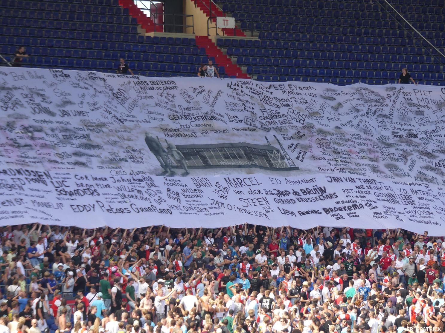 Fotoverslag Feyenoord - Olympique Lyon