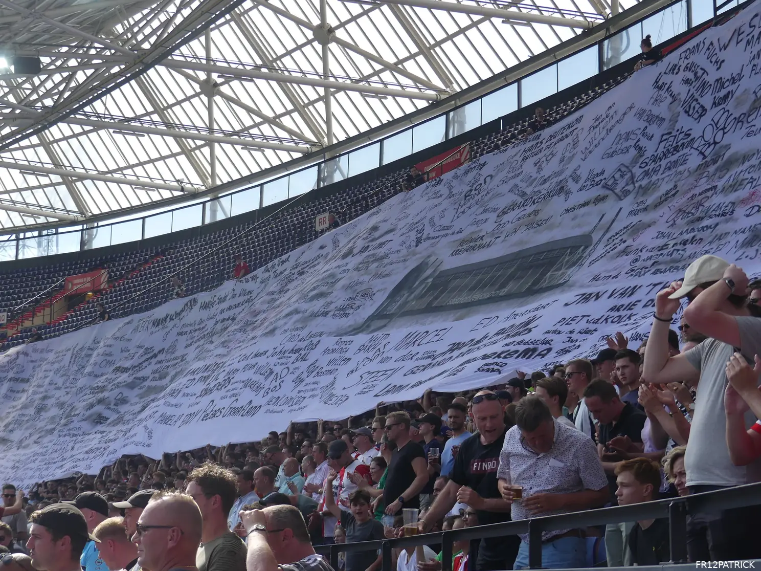Fotoverslag Feyenoord - Olympique Lyon